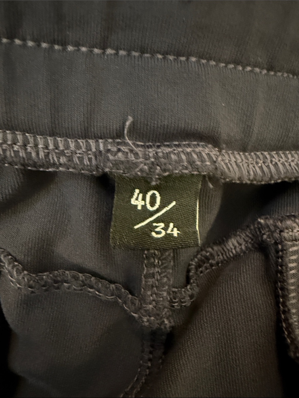 Public Rec All Day Every Day Pant Black 40x34 Fits 38x32 Stretch Drawstring - Picture 7 of 14